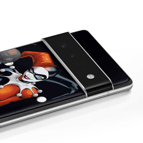 DC Comics Harley Quinn Playfull Pose Google Pixel 6 Pro Skin